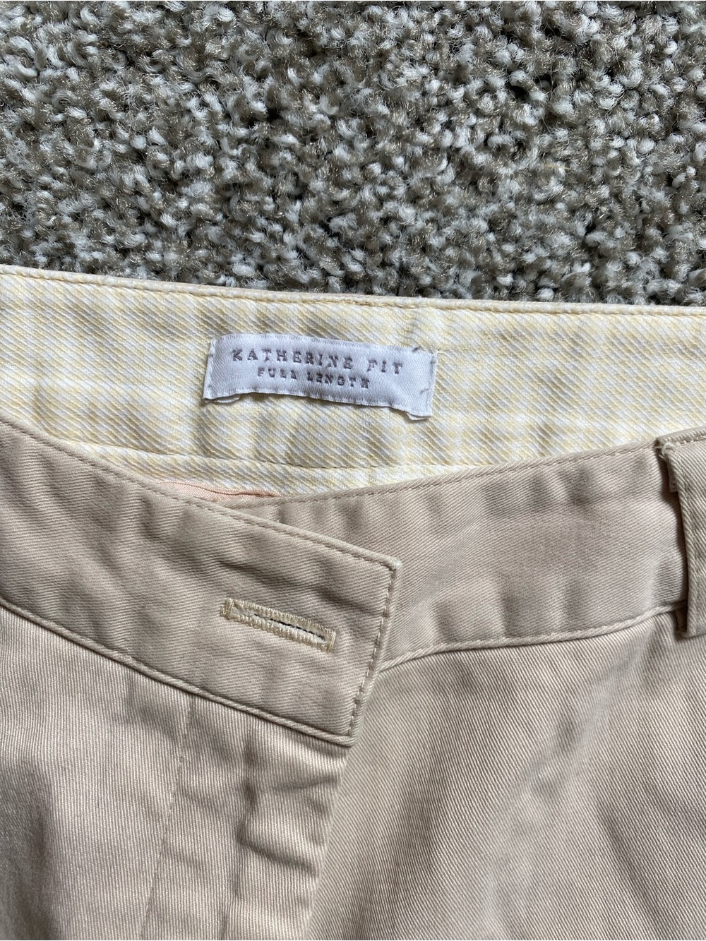 Katherine Fit Straight leg slacks